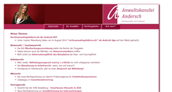Desktop Screenshot of lichtenberg-rechtsanwalt.de