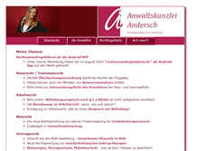 Tablet Screenshot of lichtenberg-rechtsanwalt.de